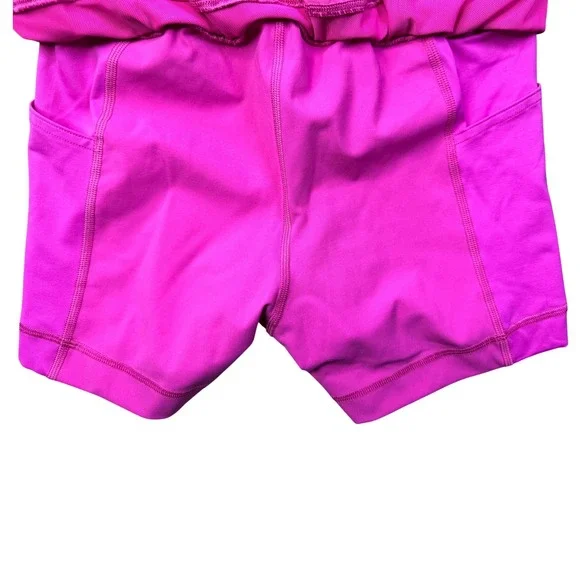 Lululemon Hotty Hot Skirt Size 4 Sonic Pink Running Athletic Tennis Skorts - Picture 8 of 11